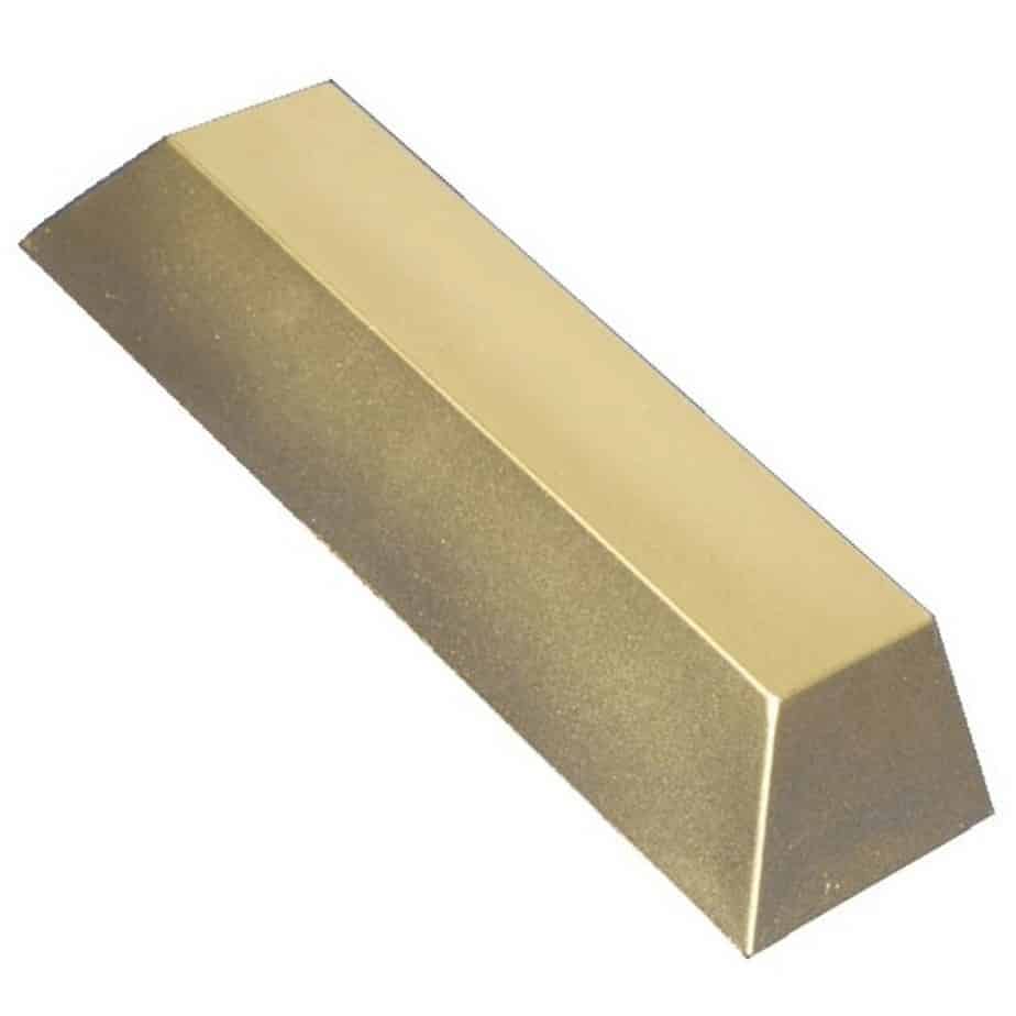 Full Size Gold Bar Geocache Geocaching Sneaky Container - Life Sized ...